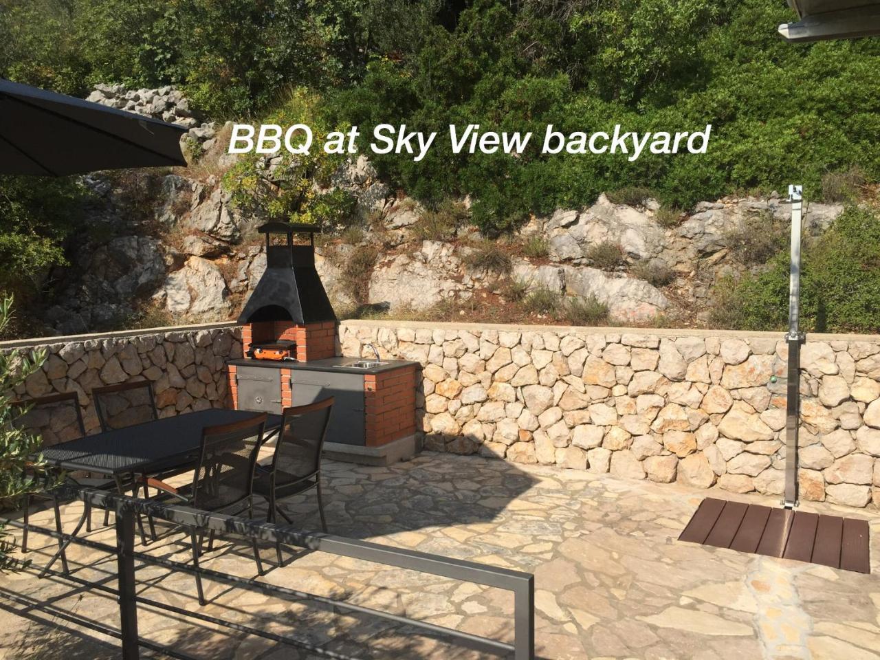 Gavza Sky View Apartment Cres Zewnętrze zdjęcie